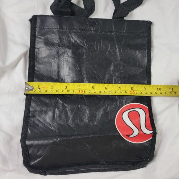 Lululemon Reusable Tote Bag With Inspirational Quote And Yoga Print Travel - Picture 5 of 6